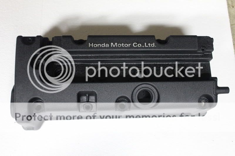 Wrinkle black powder coated K20A2 valve cover SUPER NICE